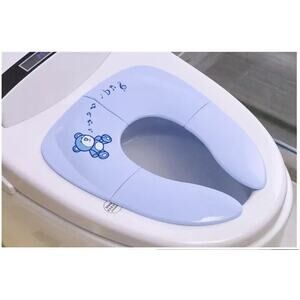 Toddler Kids Folding Portable Travel Training Potty Seat Non-Slip W/ Travel Bag